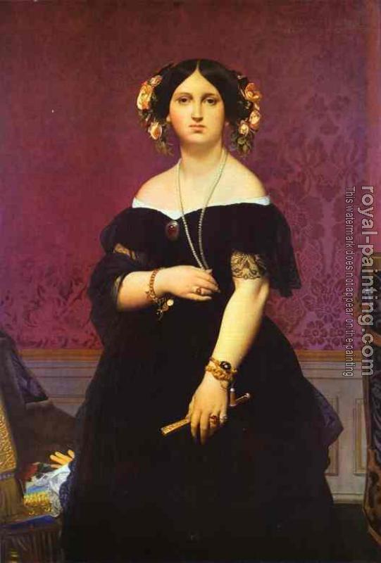 Jean Auguste Dominique Ingres : Madame Paul-Sigisbert Moitessier
